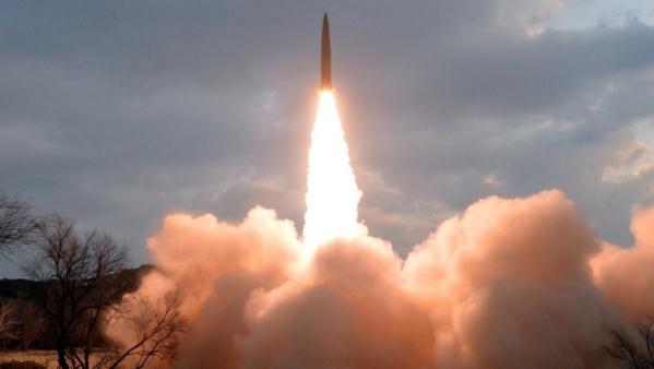 今年第8次！朝鲜向半岛东部海域发射一枚弹道导弹