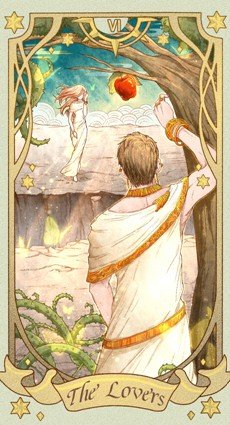 大阿尔克那6恋人牌面详解