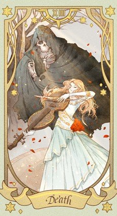 大阿尔克那13死神牌面详解