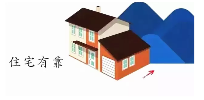 风水靠山：人有靠山，处事泰然