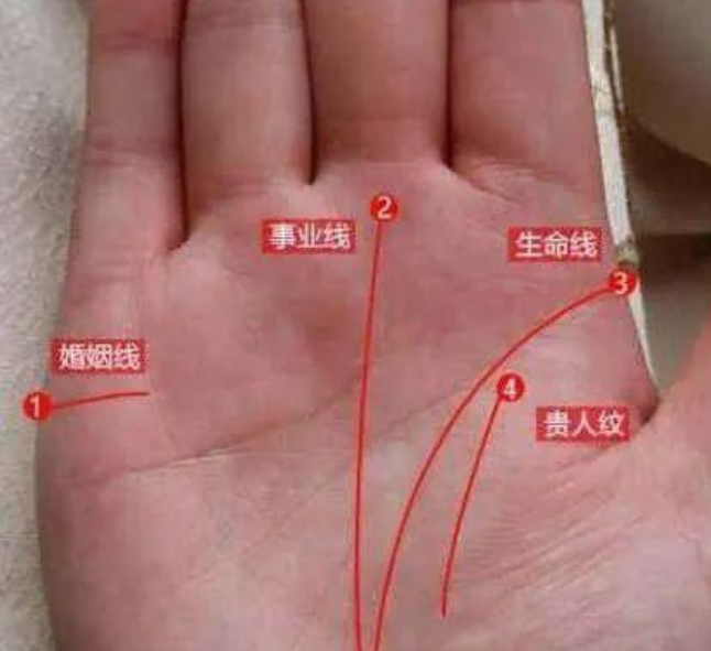 女人手相看法详解