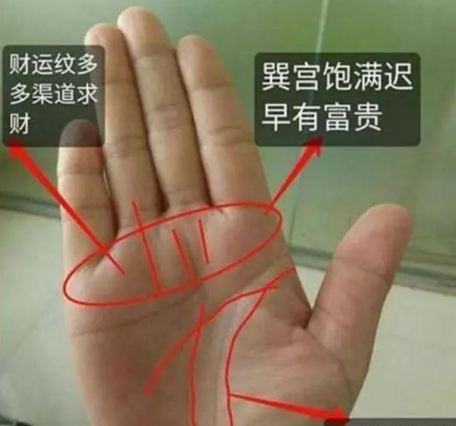 富贵女命罕见手相三个特征