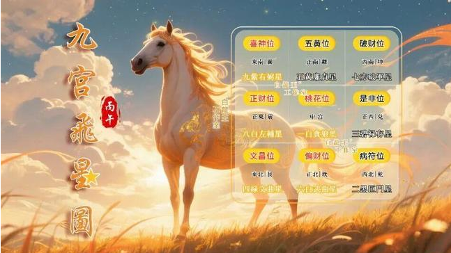 2026丙午年九宫飞星风水方位解析