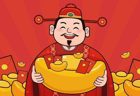 财神爷画像贴在家里什么位置，财神贴哪里最招财旺财