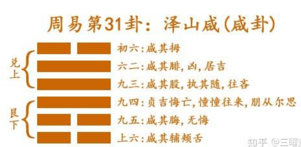 解读易经： 泽山咸 易经第31卦