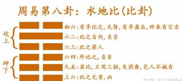 解读易经： 水地比 易经第八卦