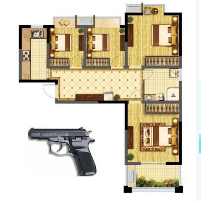 买房、租房应避免的几种不良户型