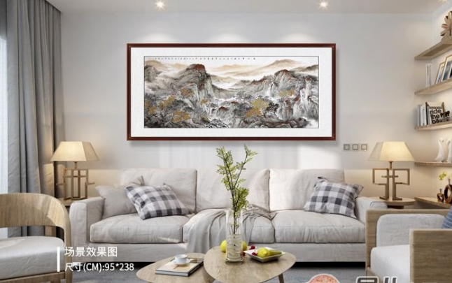 家庭住宅墙面挂画挂什么好？家居旺财风水画推荐